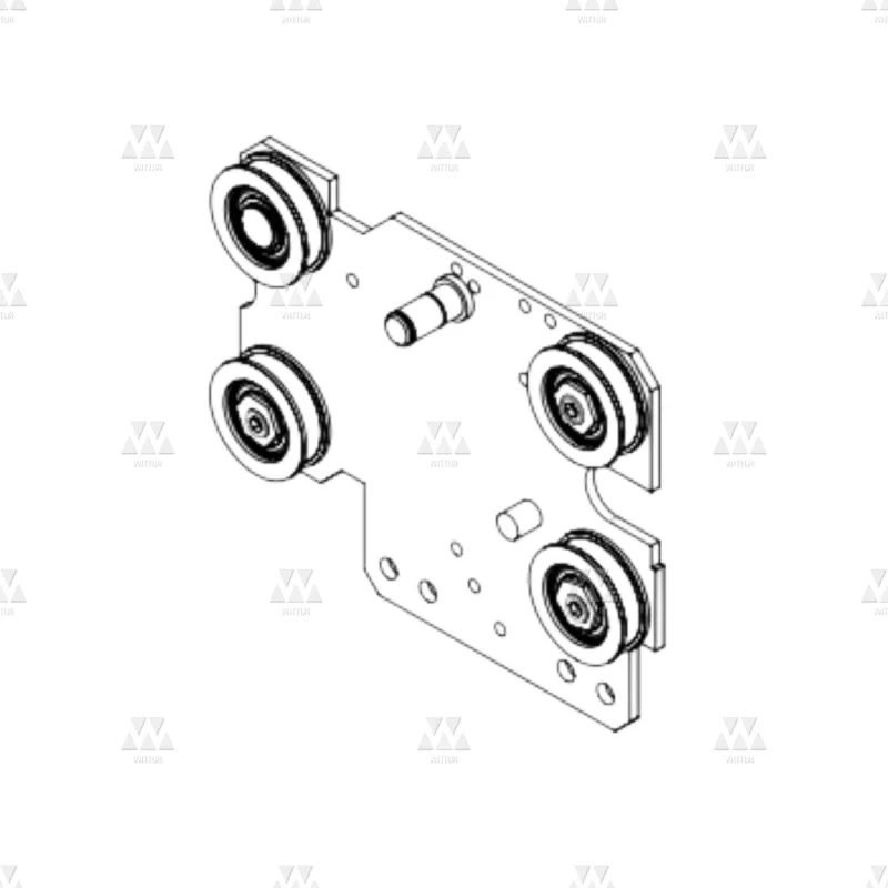 0902952A12 | TRUCK COMPLETE FAST SLIM, LEFT 4AS