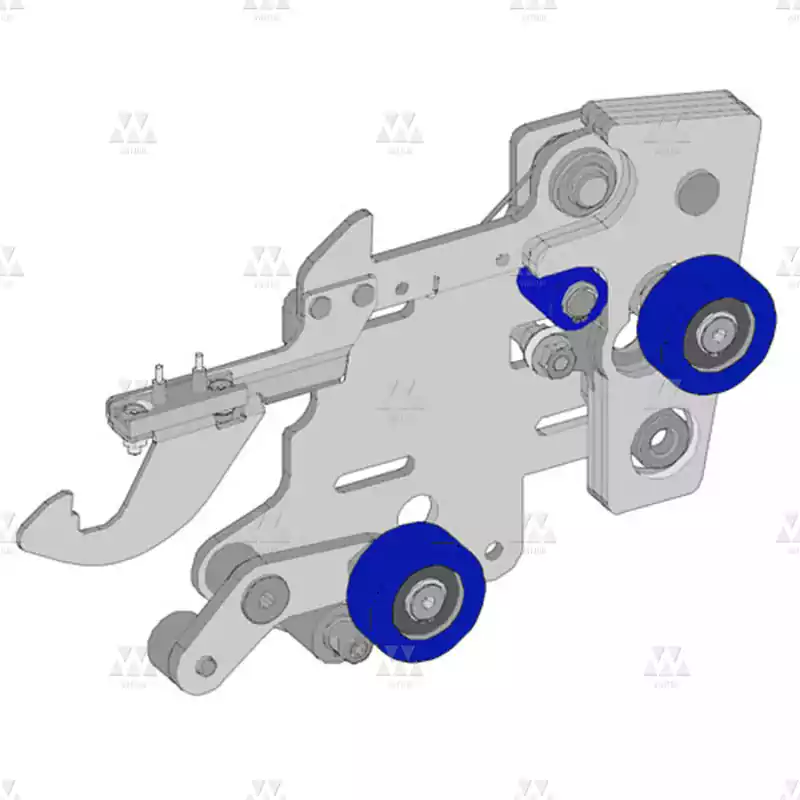 BL-B153ABIX13 | SING.LAND.DOOR LOCK ASS.2000US