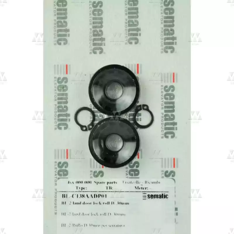 BL-C138AADP01 | 2 X LANDING DOOR LOCK ROLLER D.30MM

 (EXTERNAL)


