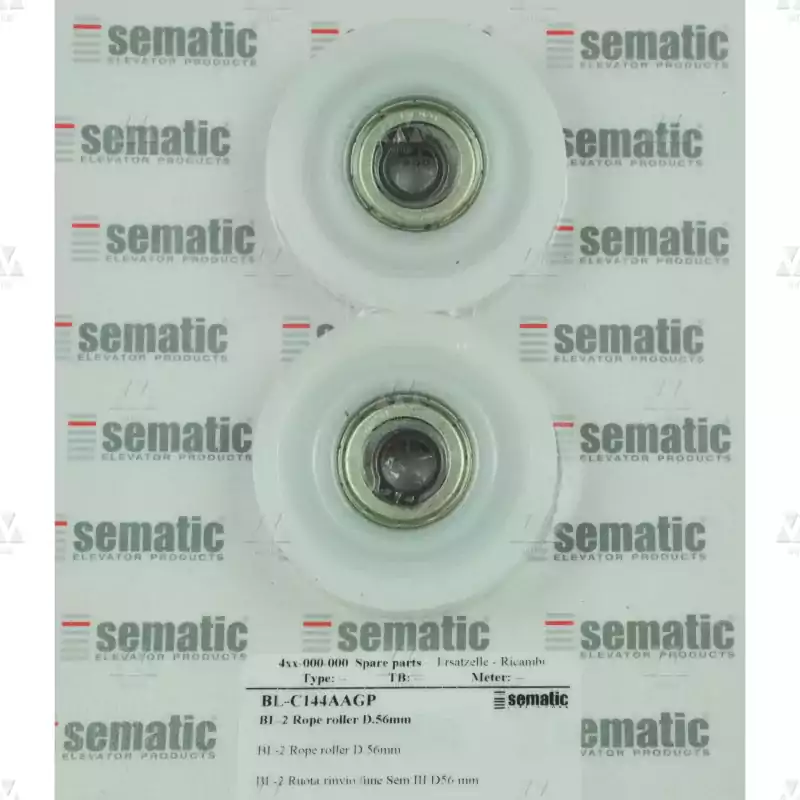 BL-C144AAGP | 2 X ROPE ROLLER D.56MM (SEM III)

